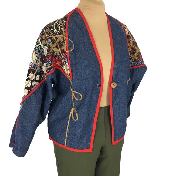 Patchwork Denim Jacket - Picture 8 of 12